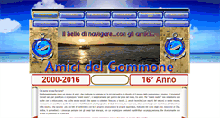 Desktop Screenshot of amicidelgommone.it